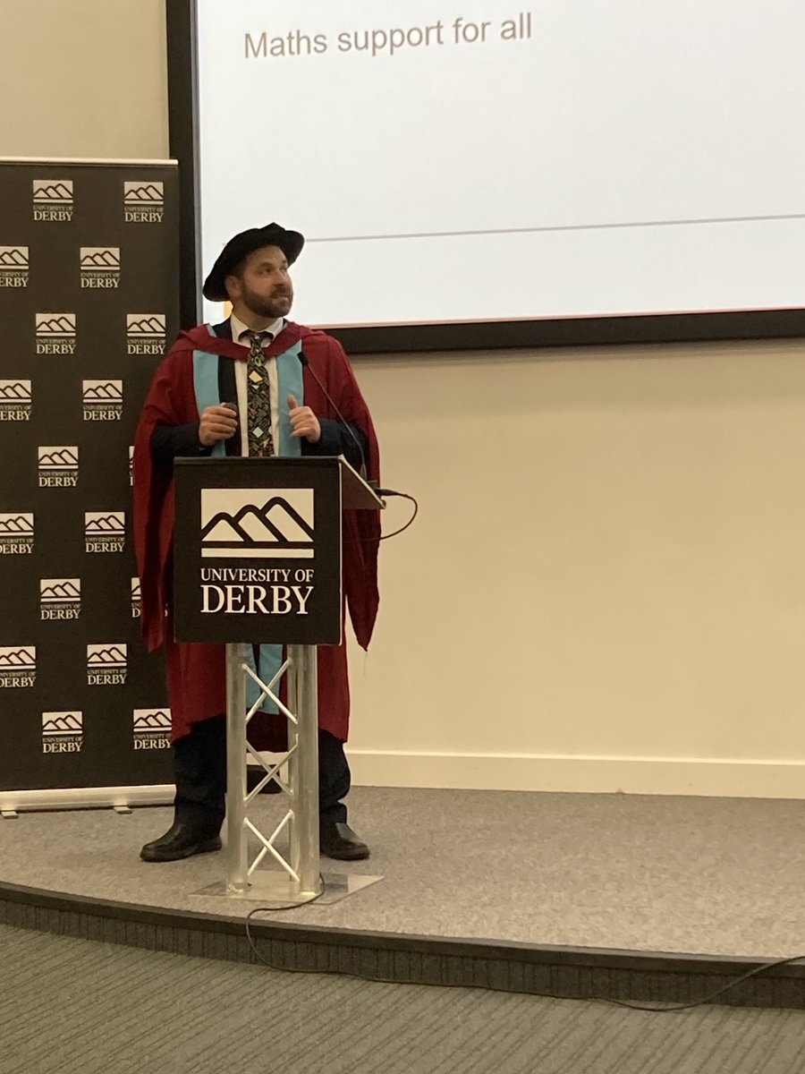 Honoured this evening to be hosting Prof Ovidiu Bagdasar inaugural lecture ⁦<a href="/DerbyUni/">University of Derby</a>⁩