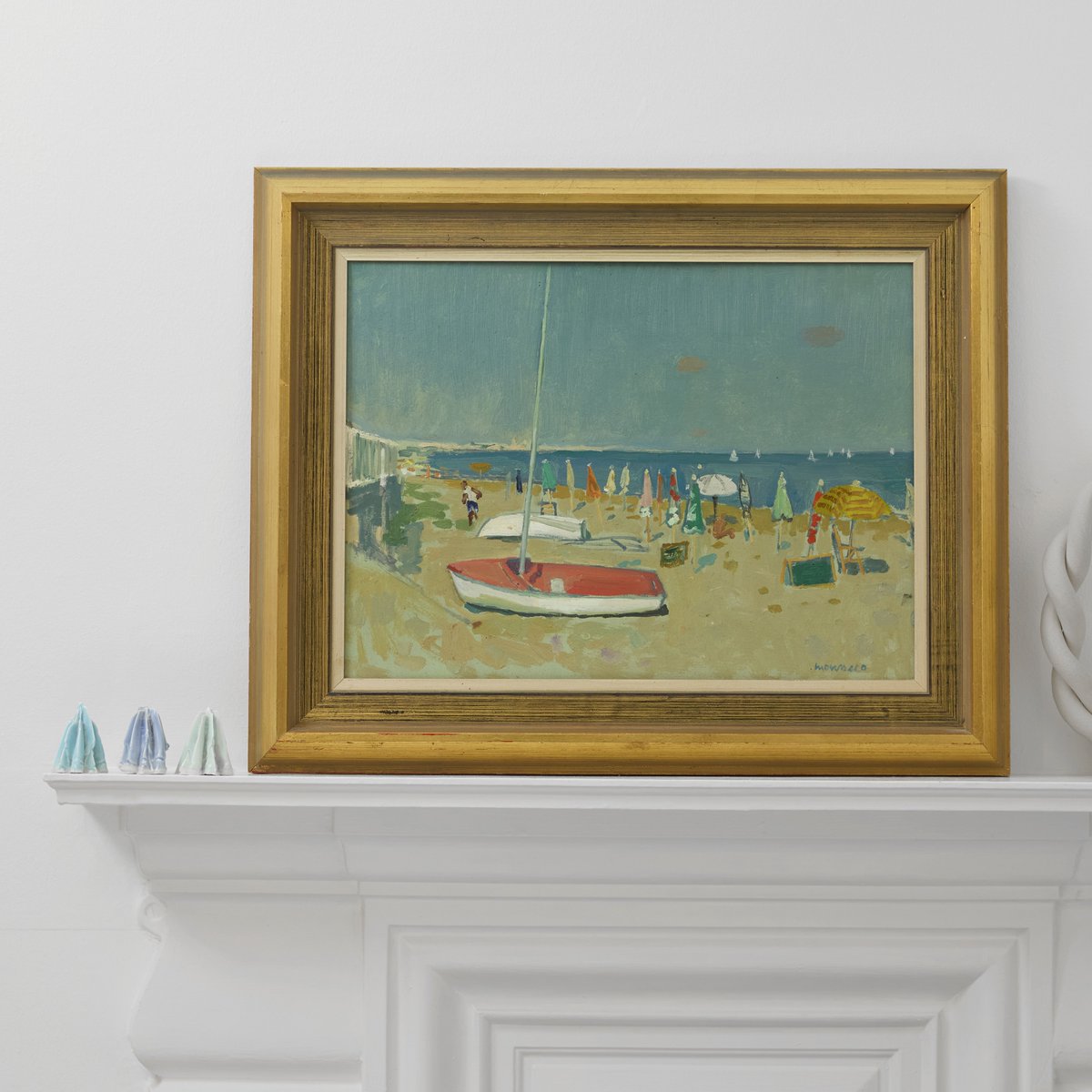 #AuctionUpdate #AlbertoMorrocco's ‘Beach at Terraccina’ proved popular in today's #ContemporaryArt auction to achieve £10,080 incl premium. 

lyonandturnbull.com/auctions/conte…