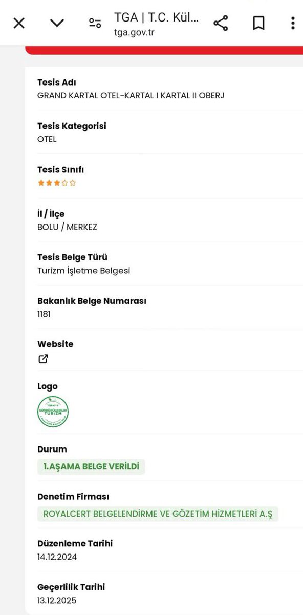 19-Bilgi seli ile ilgili yetkililer ulaştı .Paylaşımda yer alan bilgiler ile ilgili yaptıkları açıklamalarını  yayınlıyorum ;

1-Turizm ve Kültür Bakanlığı yetkililerinin açıklaması 

2-Kültür ve Turizm Bakanlığı’nın Sürdürülebilir Turizm Programı kapsamında denetimi yapılan