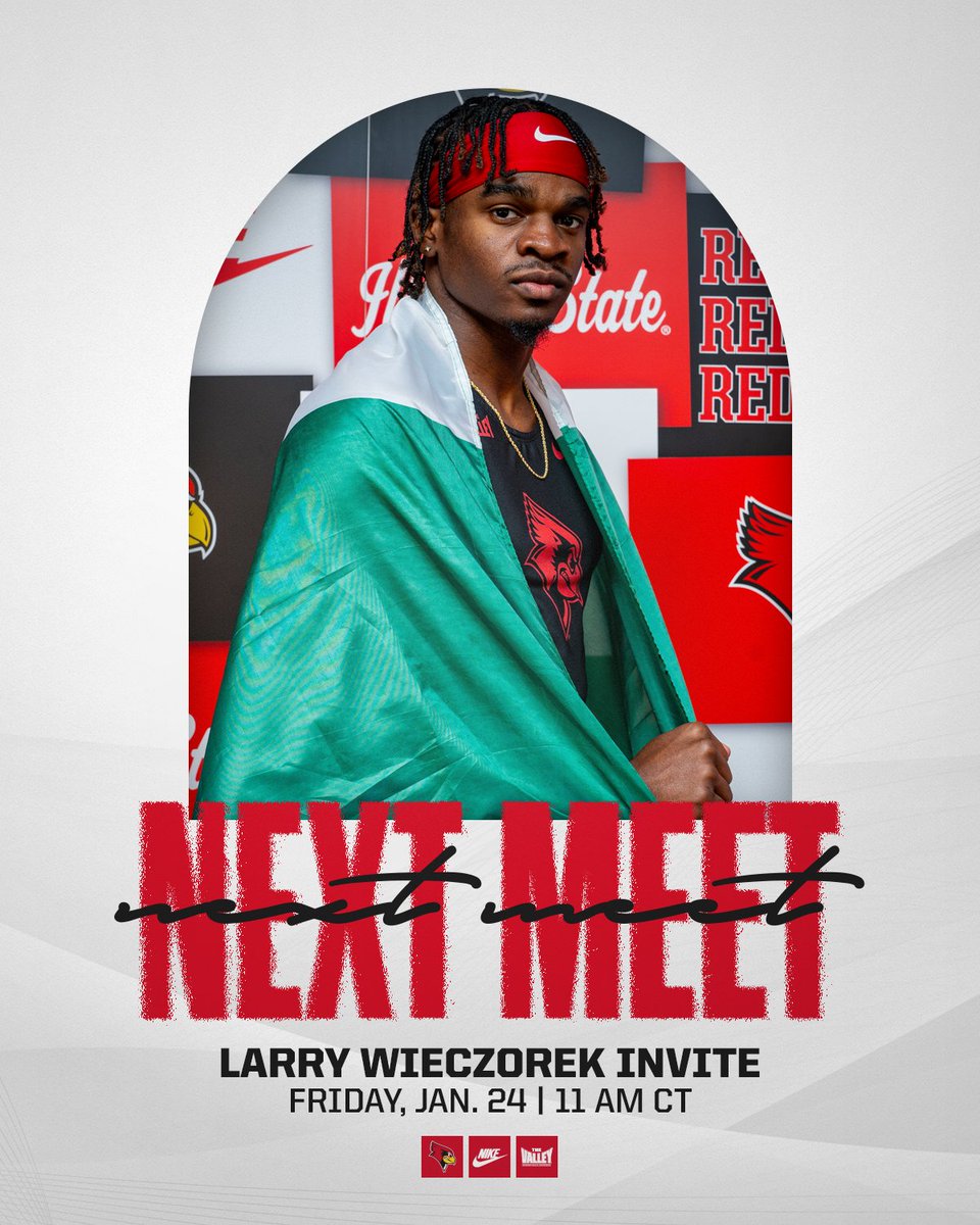 Making the first road trip of '25‼️

The Redbirds head to Iowa City for the Larry Wieczorek Invite this Friday!