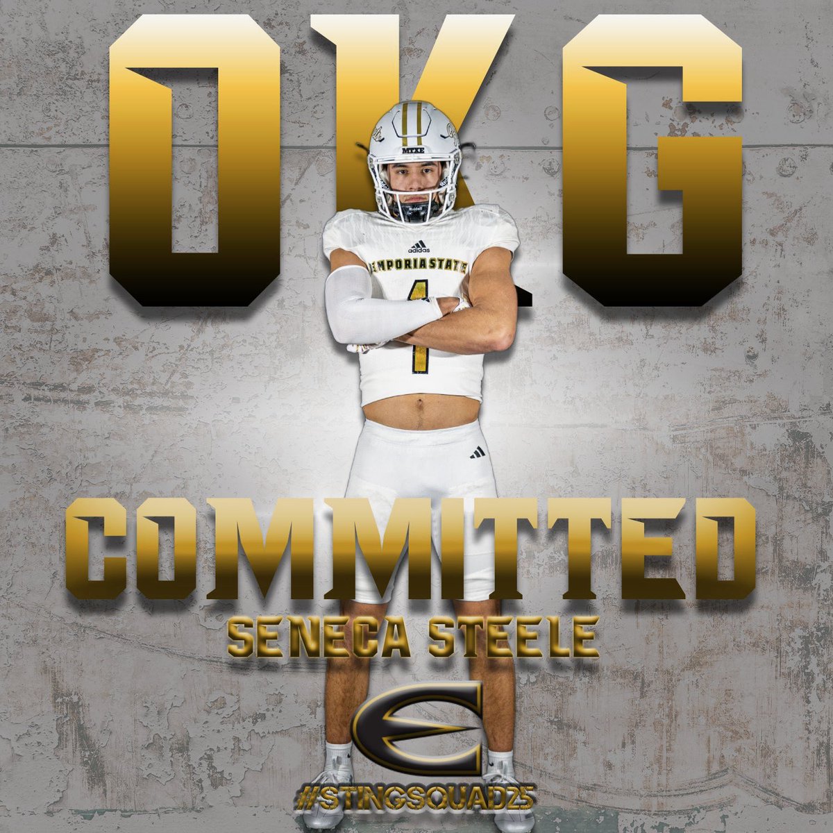 Seneca Steele (@seneca_steele) on Twitter photo Blessed to announce my commitment to Emporia State University! <a href="/CoachMcDown/">Jace McDown</a> <a href="/CoachGHiggins/">Coach Higgins</a> <a href="/CoachGoodman66/">Daniel Goodman</a> Blessed to announce my commitment to Emporia State University! <a href="/CoachMcDown/">Jace McDown</a> <a href="/CoachGHiggins/">Coach Higgins</a> <a href="/CoachGoodman66/">Daniel Goodman</a>