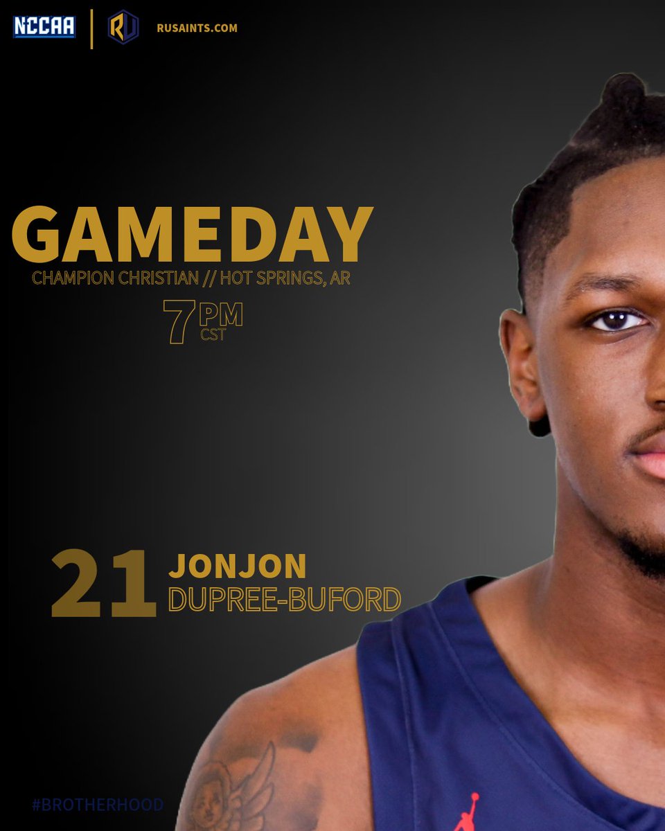 GAMEDAY

🆚 #2 Champion Christian
🕕 7:00pm
📍 Hot Springs, AR
📺 ballertv.com/streams/vs-202… ($$$)

#Brotherhood