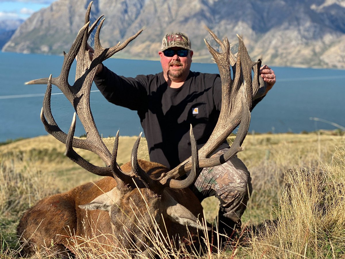 Some of y’all asked to see the deer mount in the picture of me I posted this morning. 

It’s at my son’s house he has a lot hung up, I’ll take pics when I can. Meanwhile here is the Red Stag he got in New Zealand in 2020!