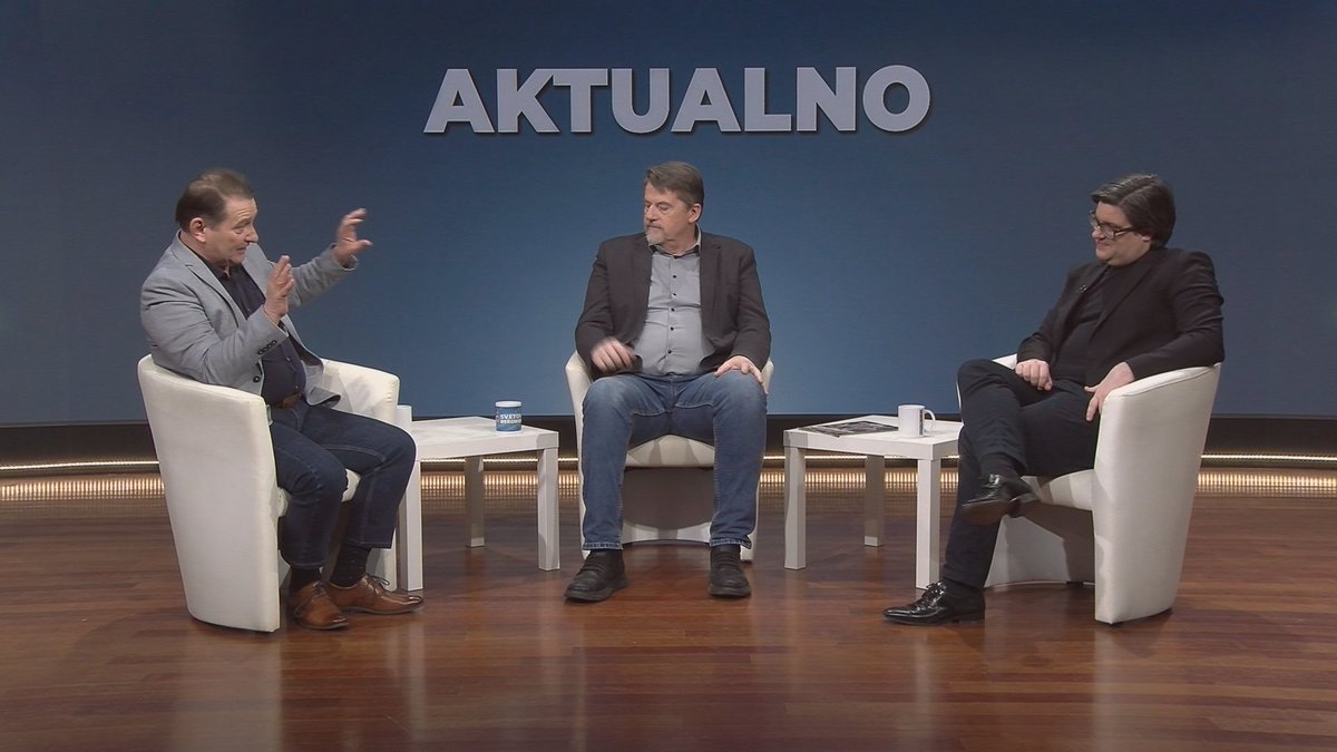 JozeBiscak's tweet image. Danes ZVEČER ne pozabite na oddajo #Aktualno na @Nova24TV ob 20.10. Poleg voditelja @AleksanderRant še @NeMaramButlov in @JozeBiscak. Pogovor (predvsem) o #inavguracija @realDonaldTrump in veliki bolečini #Leftards.