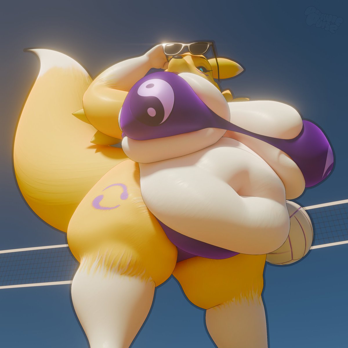 pressure_purse's tweet photo. Big Rena on the beach https://t.co/NEgiisDgI0