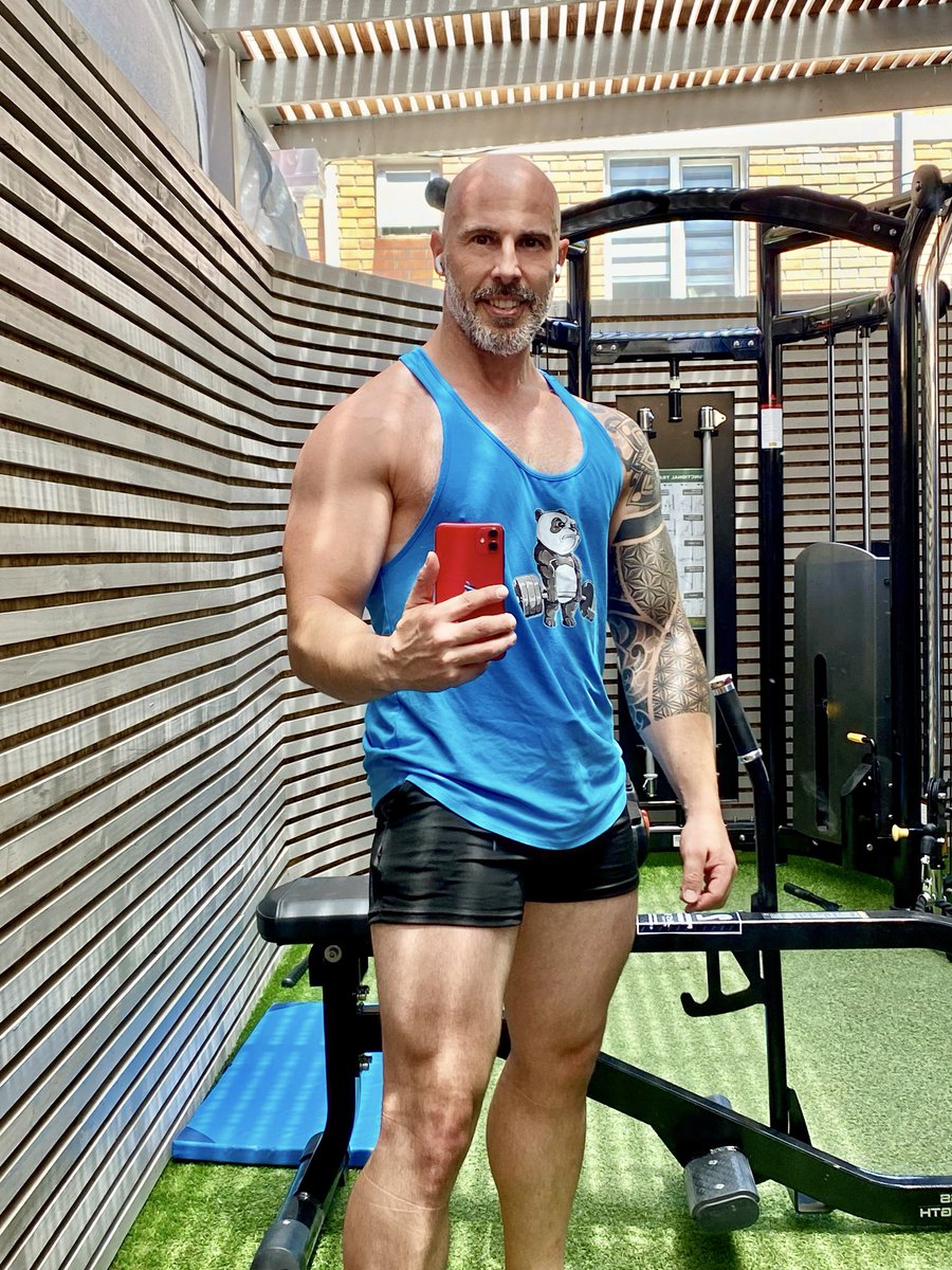 Otro día de gimnasio.