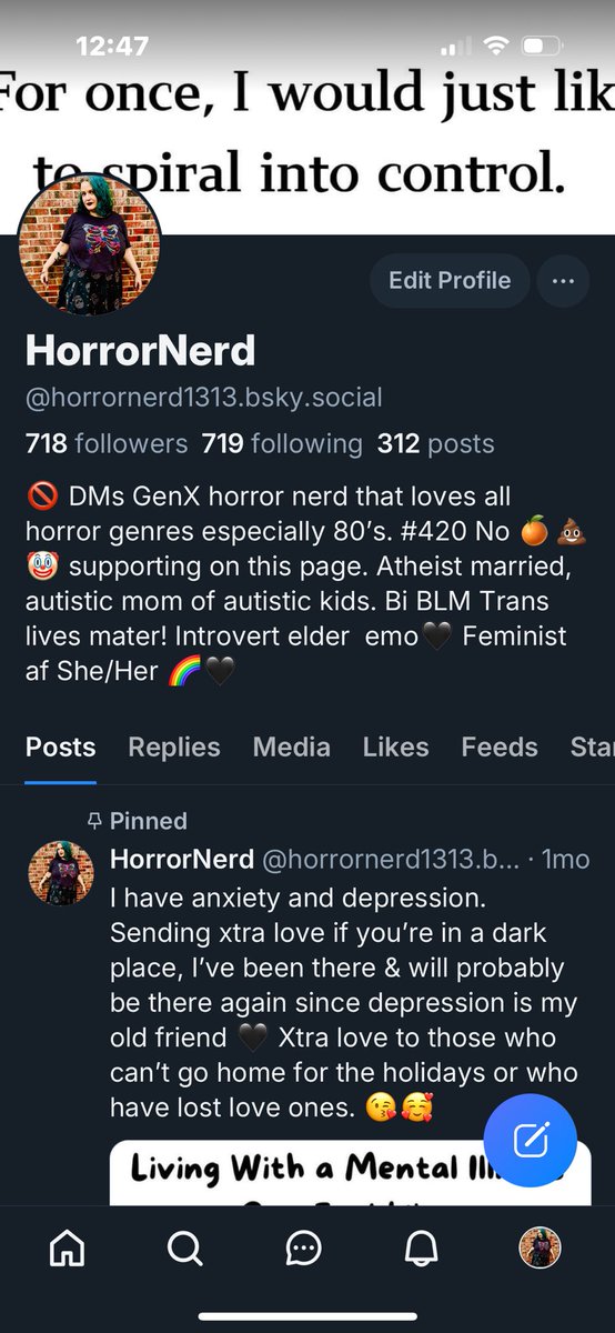 About to deactivate my account on here so follow me on Bluesky if you haven’t 🖤