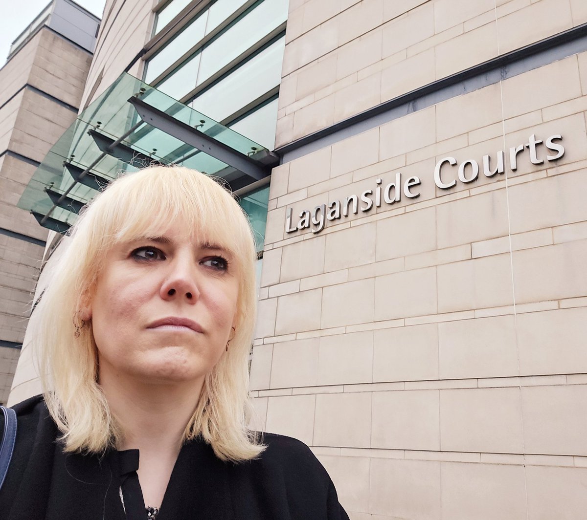 KEELEYsound's tweet photo. A very emotional day at the Coroners Court in Belfast, where the second preliminary hearing in the inquest into the unsolved murder of Inga Maria Hauser took place today, finally after 36 years. Thanks to @MckeeganClaire of @PhoenixLawHR without whom this wouldn't be happening ✊🏼 https://t.co/sSlktkphu0