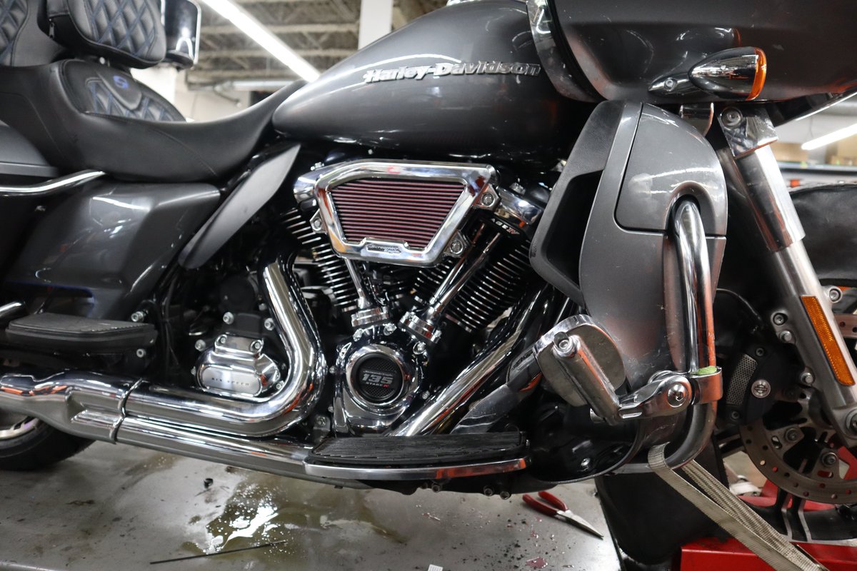 EdmontonHarley's tweet photo. Taking a customer's 114ci to 135ci🦅
#EdmontonHarley #HarleyDavidsonOfEdmonton #YEG #Motorcycles #EngineSwap #Upgrade #135ci https://t.co/DPQ40Zh9Dv