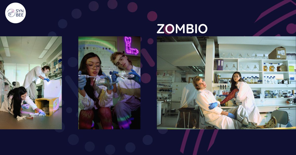 🌟 Hackathon Champions: #ZOMBIO Takes 1st Place!  

Team ZOMBIO, Malika Vassilova, Maxim Velli, and Taylor Rayne, won the European SynBio Hackathon, earning €1,500 prize for their groundbreaking project! 

📷Watch their interview on our YouTube Channel: youtube.com/watch?v=Z0YKby….