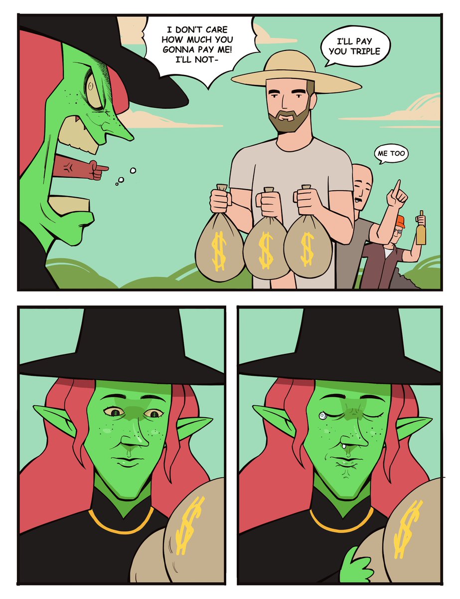 Bonnymama7's tweet photo. Witch's Curse pt3 🐄🧙‍♀️ https://t.co/7zDGIr4FQo