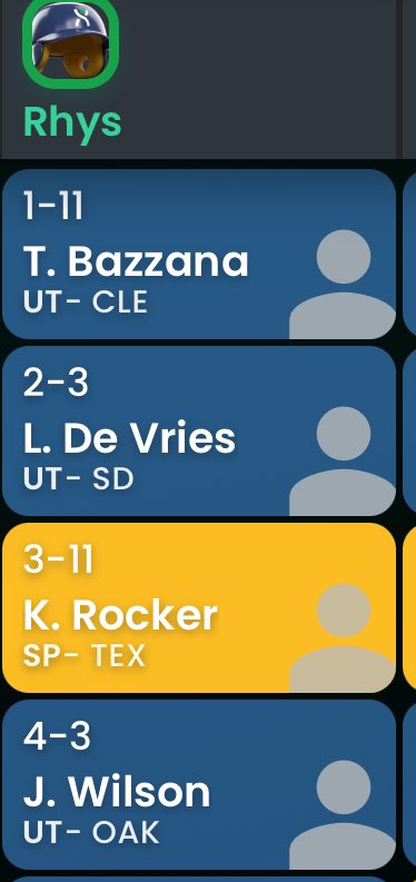 RhysBWhite's tweet photo. A couple of rounds in, and I’ve already gotten two “damn Rhys” comments. So yeah, I’m doing pretty well!
#ToolshedProspectMock https://t.co/y9uNSD2hZc
