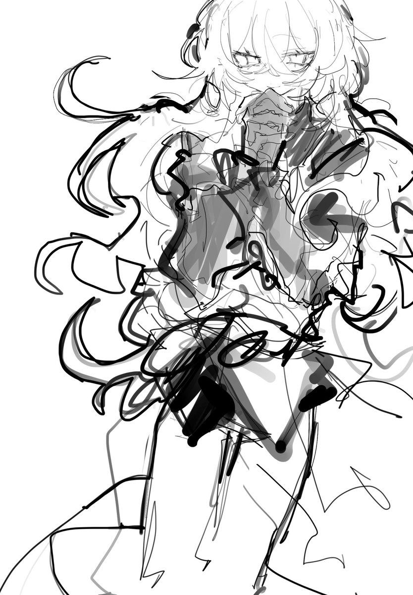 neme__xo's tweet image. 前に描いたるべ見つけた