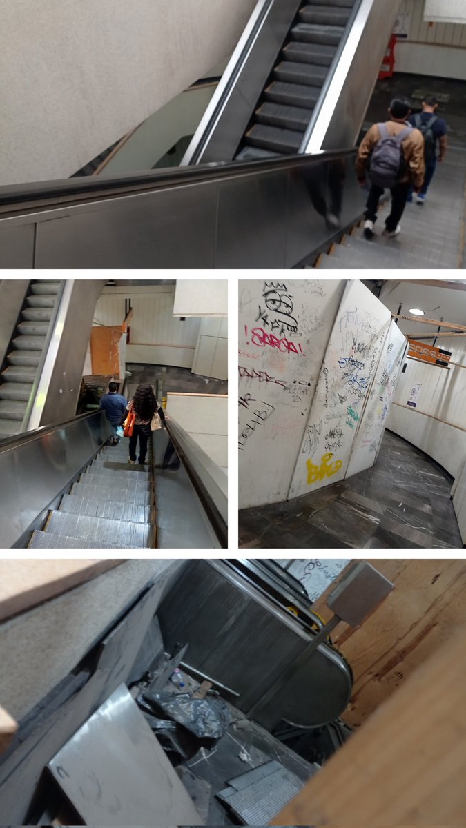 MoLejac's tweet photo. @ClaraBrugadaM @Claudiashein @MetroCDMX  Una pregunta 🤬para cuando la inauguración de estas escaleras,ya son varios meses y nada que queda #linea7 ya tantita madre 😒 https://t.co/6nEJBewhGw