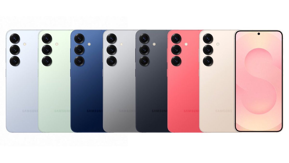 Galaxy 25、Samsungオンラインショップ限定カラー！左からブルー