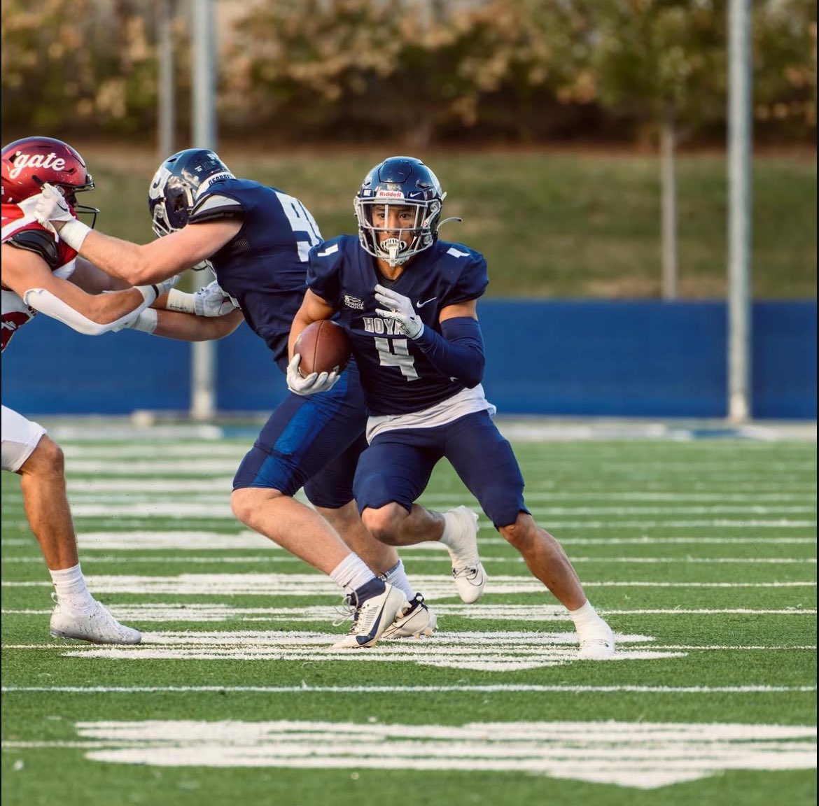 After a great conversation with <a href="/CoachRSpence/">Robert Spence</a> I'm blessed to Receive My first offer from Georgetown university 🐾<a href="/CoachDgrant/">Darnell Grant</a> <a href="/RivalsRichie/">Richie O’Leary</a> <a href="/WestOrangeHSFB/">WestOrangeHSFootball</a> <a href="/RivalsFriedman/">Adam Friedman</a> <a href="/adamgorney/">Adam Gorney</a> <a href="/TheUCReport/">Billy Tucker</a> <a href="/On3sports/">On3</a> <a href="/ChadSimmons_/">ChadSimmons</a>