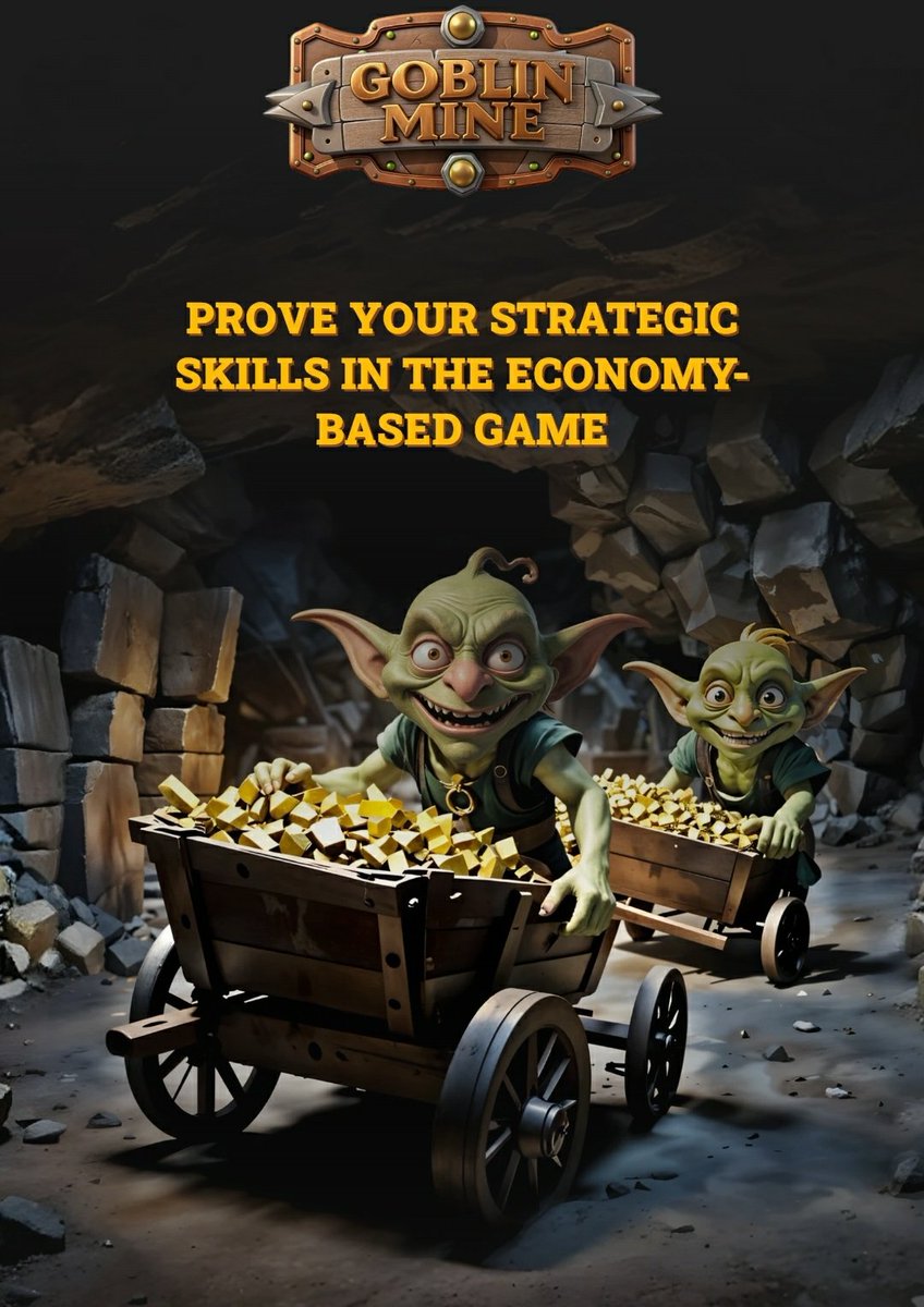 Goblin Mine is a mini-application developed on the Telegram platform. Join me soon. t.me/GoblinMine_bot…