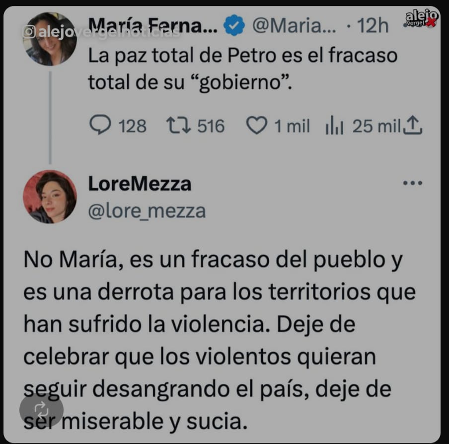 "Miserable y sucia" duras palabras para la tía Cabal.

¿Merecidas o inmerecidas?
