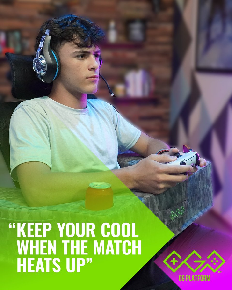 OGPlatform1's tweet photo. Game heating up? No sweat. 😎🔥
Stay cool with the #OGPlatform’s cool-touch armrests. Get yours today: https://t.co/xG742KQezI
#GamingGear #GamingCommunity https://t.co/AkODyVIWBZ