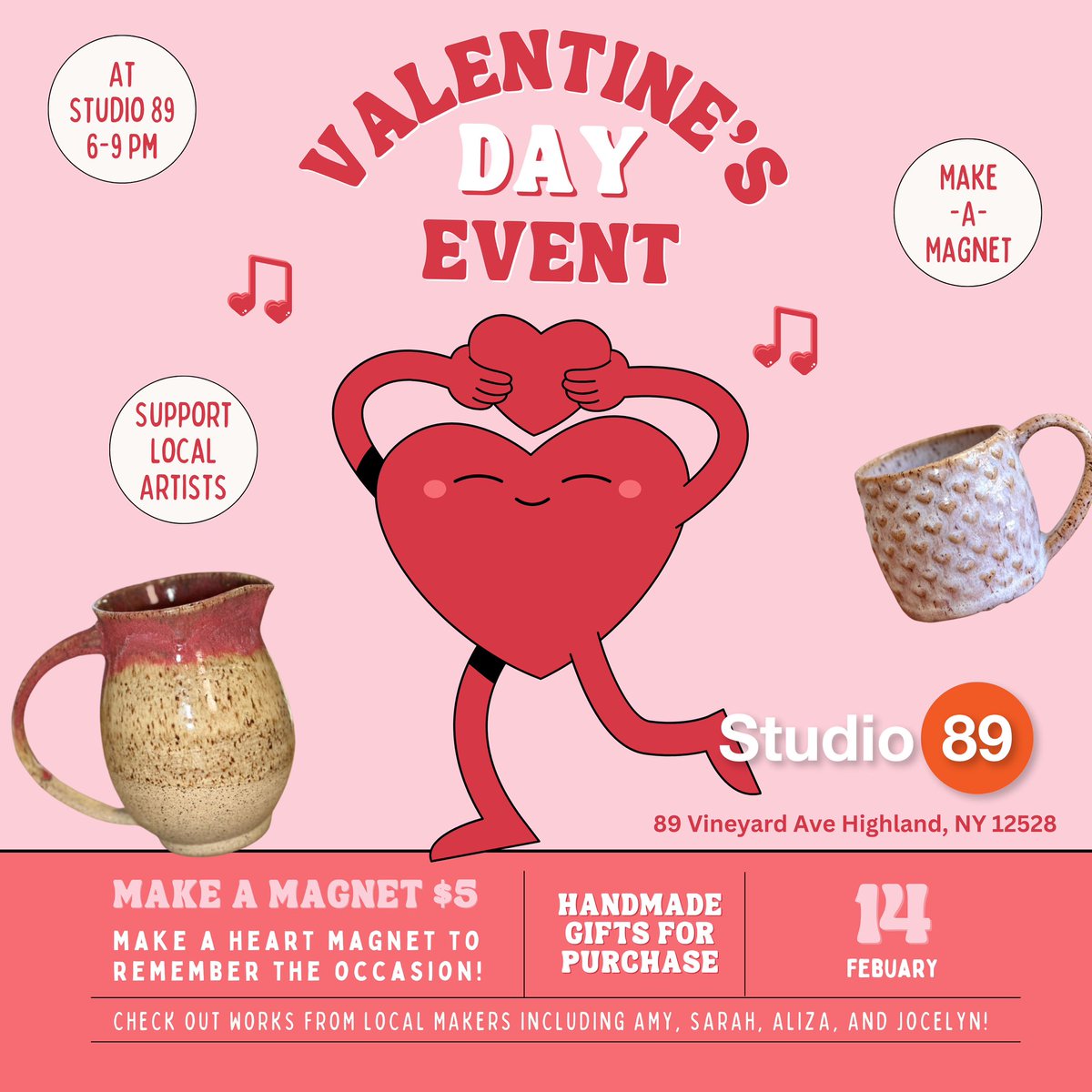 joce_cova's tweet photo. #events #HudsonValley #highlandny #valentines #ceramicstudio https://t.co/n9VtrRdNEF