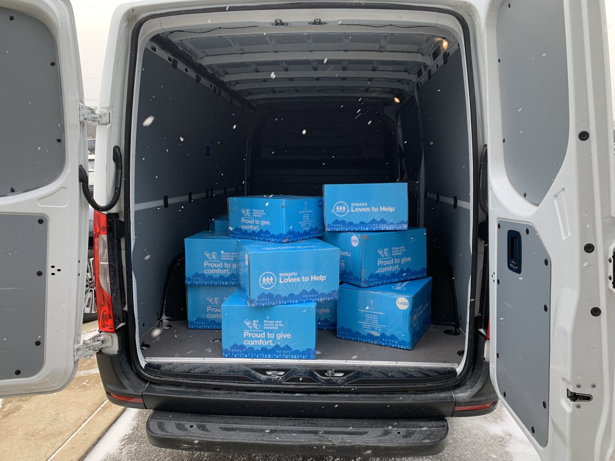 AutoBarnSB's tweet image. We are getting ready to make a big delivery of shoes and socks to Beds Plus in LaGrange. Autobarn Subaru "Loves To Help".
 #AutobarnSubaru #SubaruLovesToHelp #SubaruofCountryside #AutobarnImports
 theautobarnsubaru.com