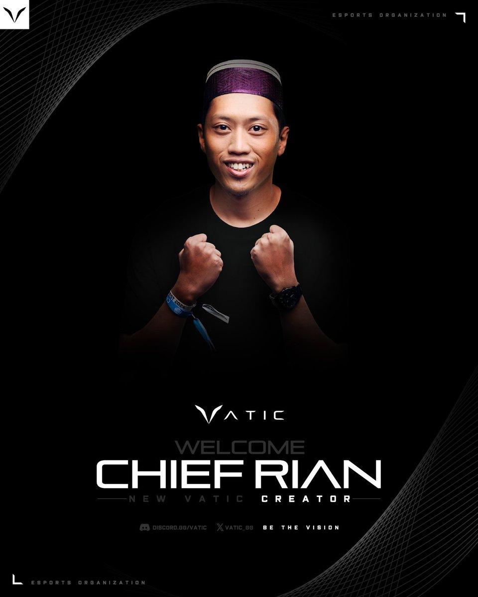 Vatic (@vatic_gg) on Twitter photo PARTNER ANNOUNCEMENT
We are pleased to welcome <a href="/ChiefRianGaming/">Chief Rian Gaming</a> to the Vatic Content Creation team! Hailing from Indonesia, Chief Rian caters to a broad audience in both Clash of Clans and Squad Busters.
Through the creation of meaningful and inspiring PARTNER ANNOUNCEMENT
We are pleased to welcome <a href="/ChiefRianGaming/">Chief Rian Gaming</a> to the Vatic Content Creation team! Hailing from Indonesia, Chief Rian caters to a broad audience in both Clash of Clans and Squad Busters.
Through the creation of meaningful and inspiring