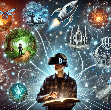 OrchestrateXR's tweet photo. Unleash your creativity with OrchestrateVR! 📚🌌 Build interactive storybooks and immersive narratives that captivate and inspire. Your audience decides the path—start creating now! #ImmersiveLearning #EdTech #StorytellingInVR https://t.co/gPZsqwQ2E8