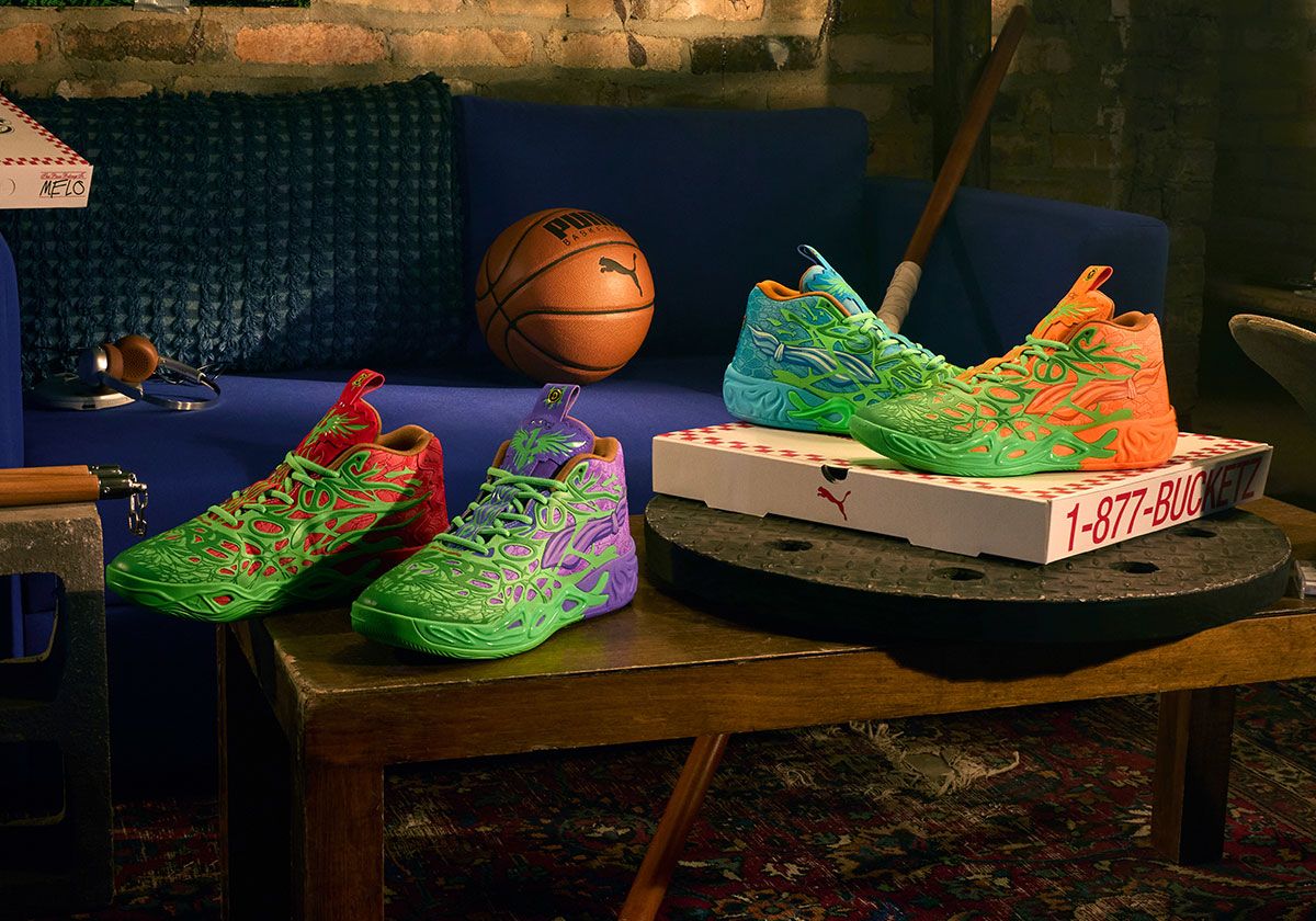 PUMA officially revealed the LaMelo Ball x TMNT collection
