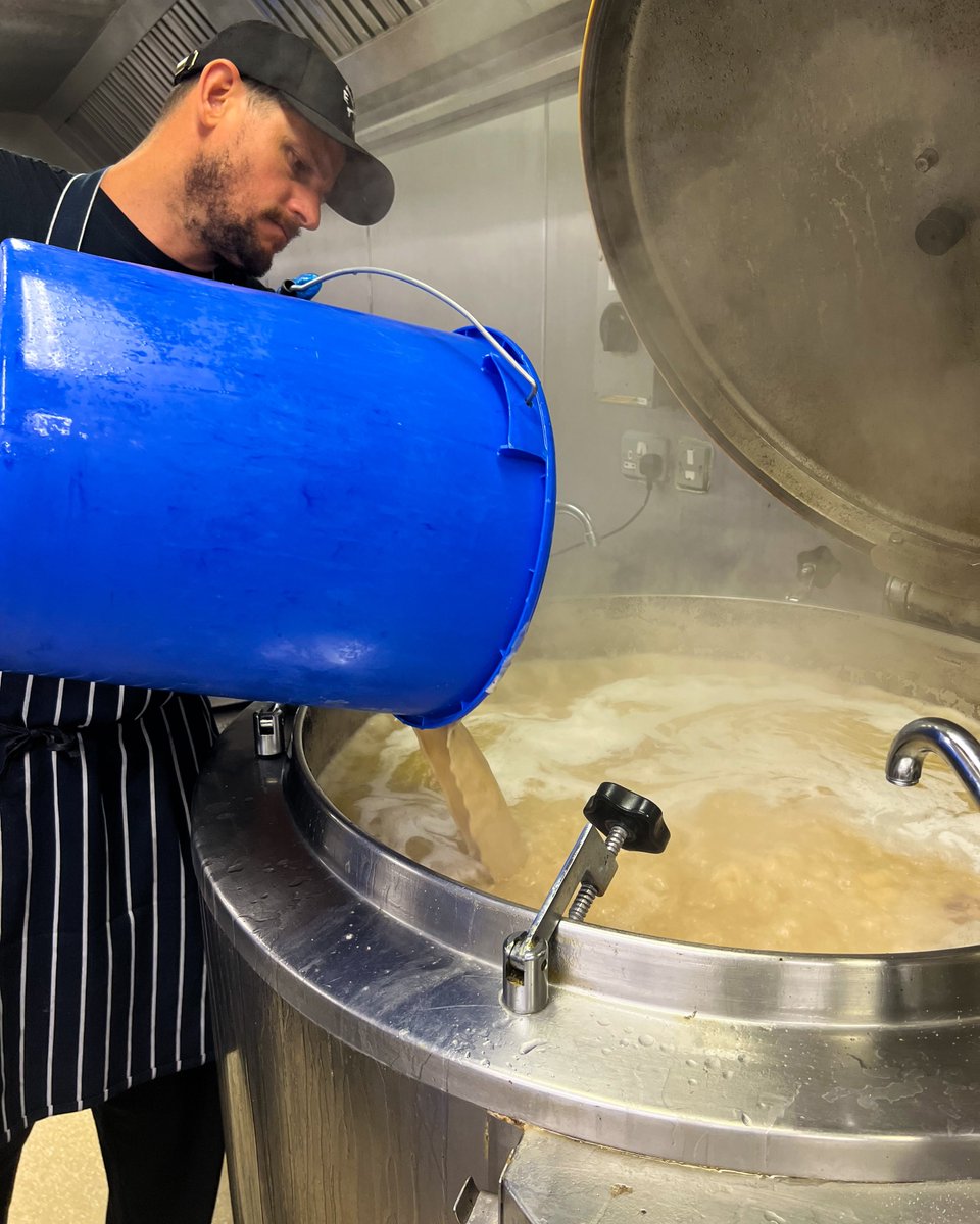We put 18 Hours of preparation into our broth's at Bone Daddies and you bet your sweet ass that it's completely made in house.

(Okay, we don't have pigs or chicken on site - you've got us)