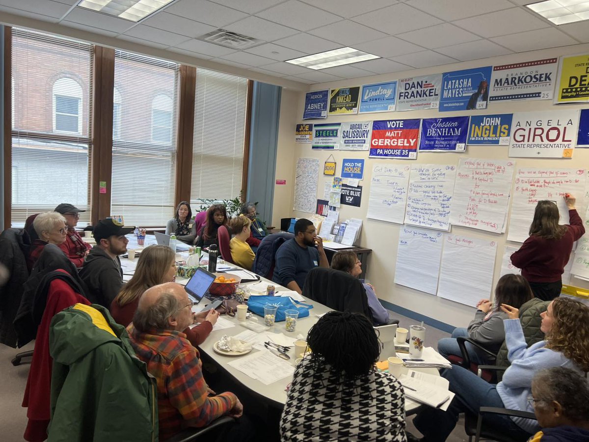 Sitting down as a community, finding our footing and planning the way forward! 💙🧢