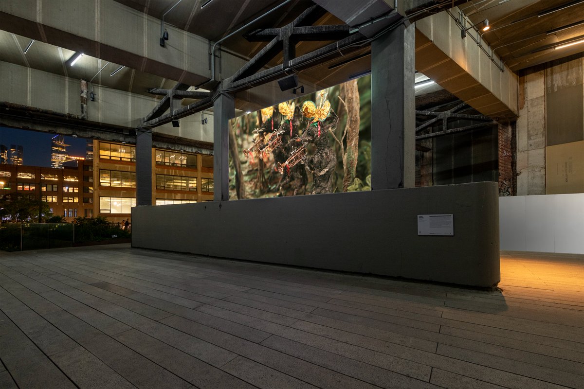 High Line Art (@highlineartnyc) on Twitter photo Now playing on the High Line Channel: Zhang Xu Zhang's "Animism."
๐ On the High Line at 14th Street
๐ January 22 โ March 17, beginning at 5pm daily
๐ฝ๏ธbit.ly/42sHuHp Now playing on the High Line Channel: Zhang Xu Zhang's "Animism."
๐ On the High Line at 14th Street
๐ January 22 โ March 17, beginning at 5pm daily
๐ฝ๏ธbit.ly/42sHuHp
