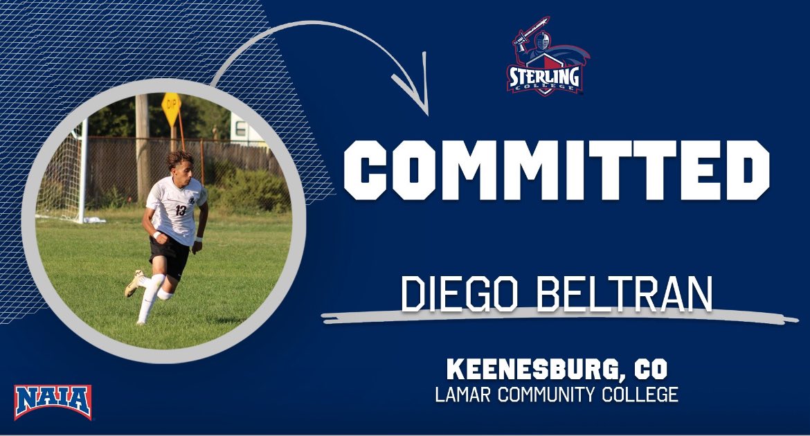 🚨Commitment🚨We are excited for Diego to join our program next fall! Welcome to Sterling!!! #SwordsUp ⚔️⚽️