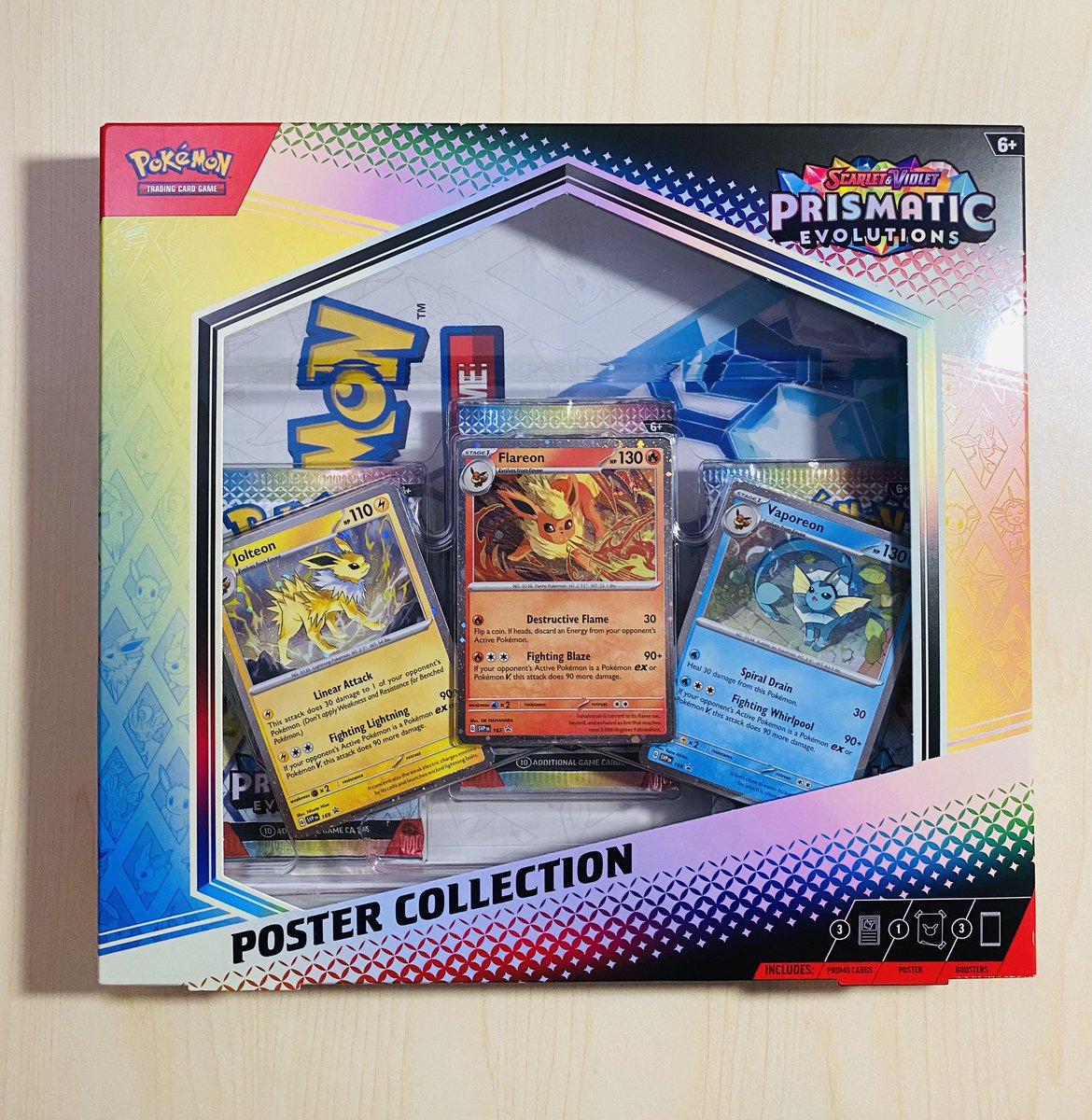 MoneyTM1's tweet photo. Pokémon Prismatic Evolutions giveaway!
Winner gets this poster collection box🔥

To enter simply: Retweet this post and make sure you’re following!! Winner will be chosen live on twitter on Tuesday, January 28th! GL everyone🤙🏼 https://t.co/3UmReauEjT