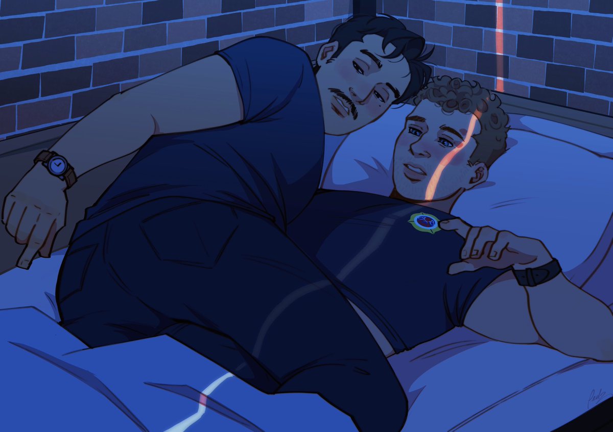 they thought they’d be safe in the bunk room🫢 
#911onABC #buddie