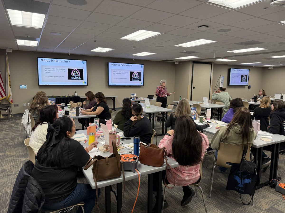 ExL workshop on Early Learning behaviors led by Jamie Leafstone of SBCSS. This is part 2 of a series to support our front line staff.