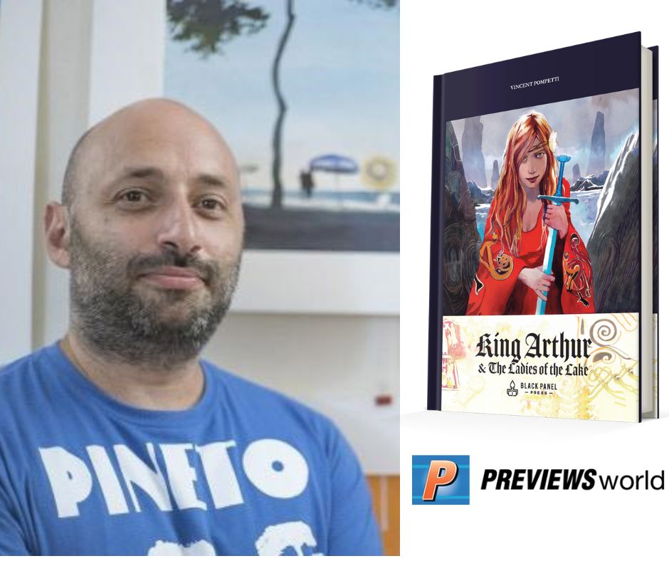 Previews World interviewed Vincent Pompetti, the author and artist of ‘King Arthur &amp; The Ladies Of The Lake‘. A comprehensive interview that dove deep into the creation of the mythical graphic novel.  

Read the interview here:
buff.ly/42lajp6