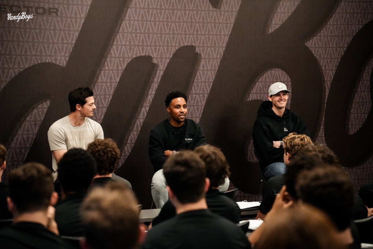 Vanderbilt Baseball (@vandyboys) on Twitter photo Shoutout to some special guests who stopped by this week to talk with the team.
⚓️ <a href="/mikeyaz18/">Mike Yastrzemski</a>
⚓️ <a href="/tonykemp/">Tony Kemp</a>
⚓️ <a href="/Kyle_Wright44/">Kyle Wright</a> Shoutout to some special guests who stopped by this week to talk with the team.
⚓️ <a href="/mikeyaz18/">Mike Yastrzemski</a>
⚓️ <a href="/tonykemp/">Tony Kemp</a>
⚓️ <a href="/Kyle_Wright44/">Kyle Wright</a>