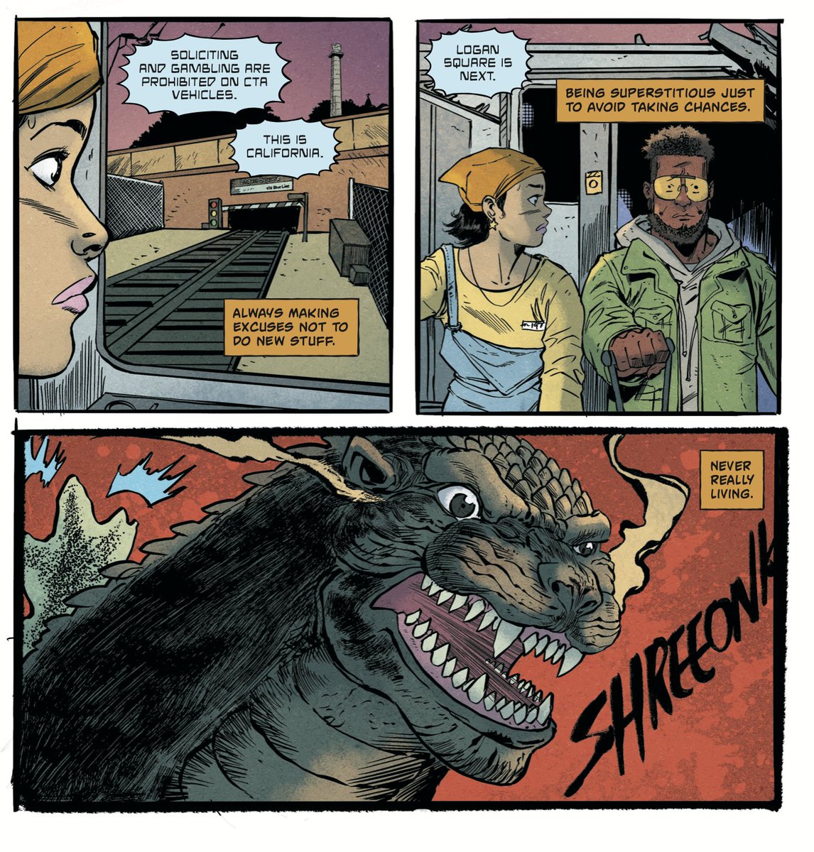 Tim Seeley C2E2 AA Table G-02 (@hackintimseeley) on Twitter photo Some of my art (and story) from GODZILLA vs CHICAGO! I share this gem from <a href="/IDWPublishing/">IDW Publishing</a> with my freinds <a href="/MikeCosta/">Mike Costa</a> <a href="/RyanBrowneArt/">Ryan Browne?</a> & Caroline Cash! Edits by <a href="/JakeB_Williams/">Jake Williams</a> Some of my art (and story) from GODZILLA vs CHICAGO! I share this gem from <a href="/IDWPublishing/">IDW Publishing</a> with my freinds <a href="/MikeCosta/">Mike Costa</a> <a href="/RyanBrowneArt/">Ryan Browne?</a> & Caroline Cash! Edits by <a href="/JakeB_Williams/">Jake Williams</a>