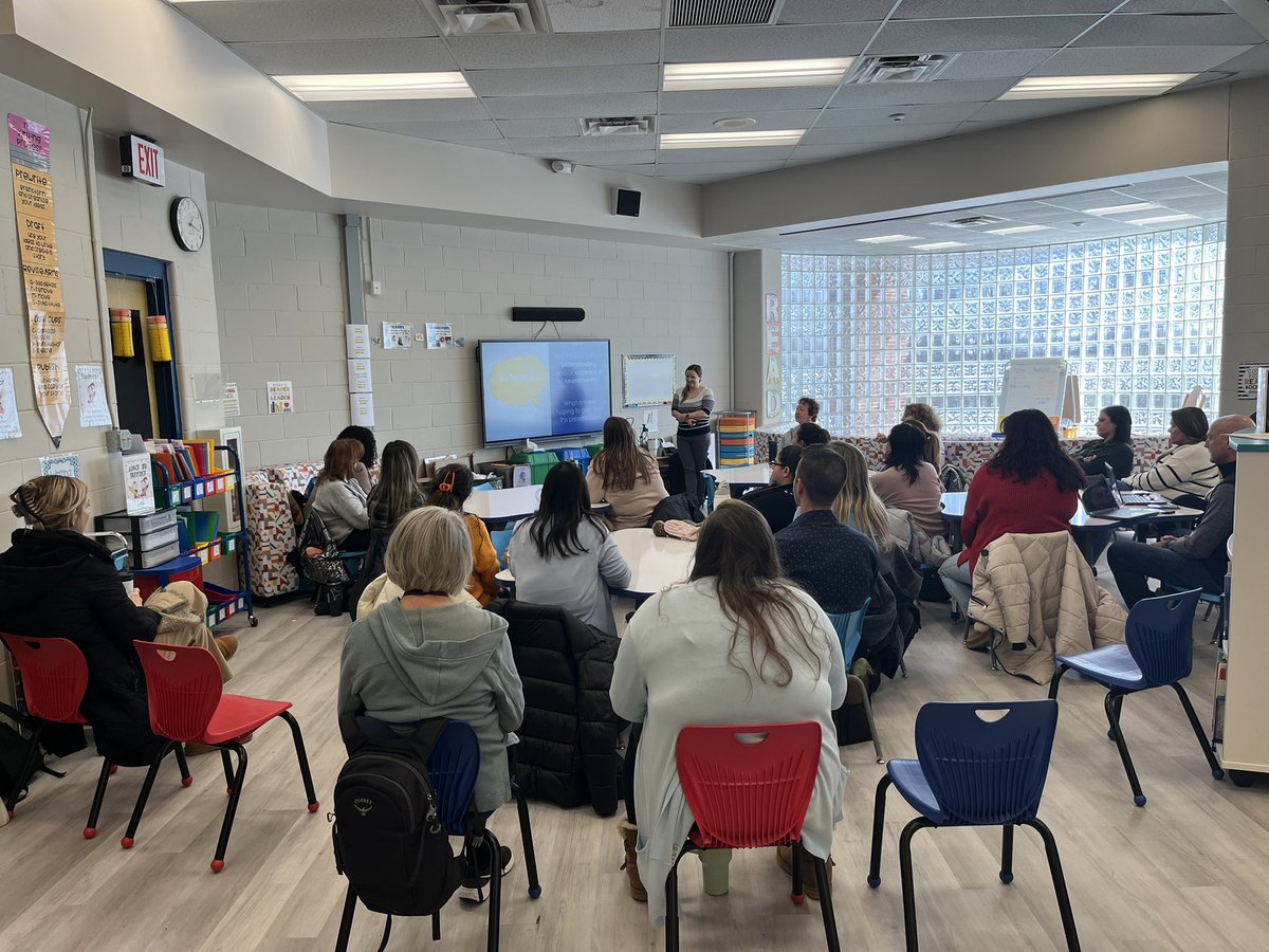 Enjoying a professional development session on Neurodiversity! Thank you for the partnership ESS! <a href="/WeAreMPSD/">MPSD</a>