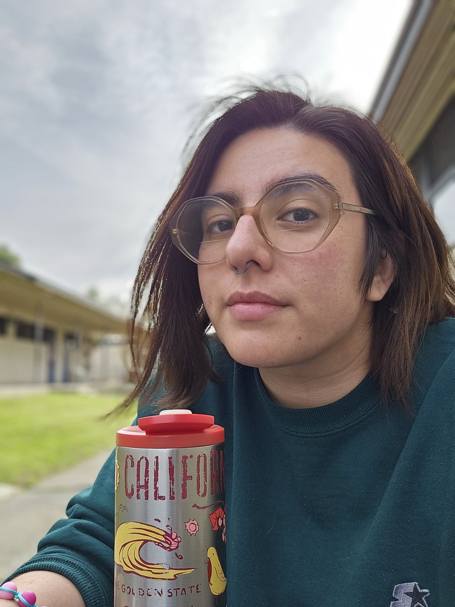 How I enjoy my little break knowing my coworkers are covering my sacred duty of making sure a specific student doesn't eat rocks during recess right now