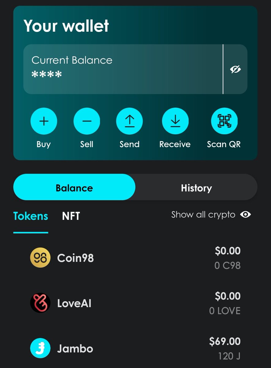 Jambo airdrop received! <a href="/JamboTechnology/">Jambo</a>