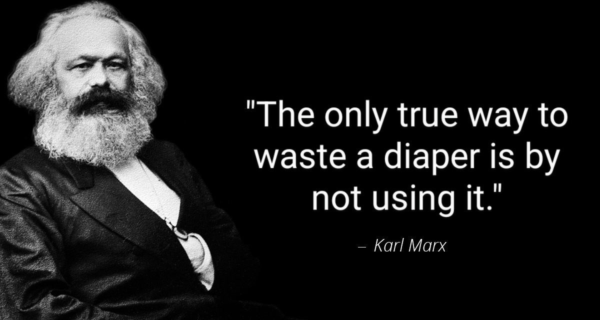 kawaii_omo's tweet photo. #abdl #abdlmeme 
Listen to Marx 
Use the diaper, never feel guilty for "wasting it" https://t.co/Fji11lMGpm
