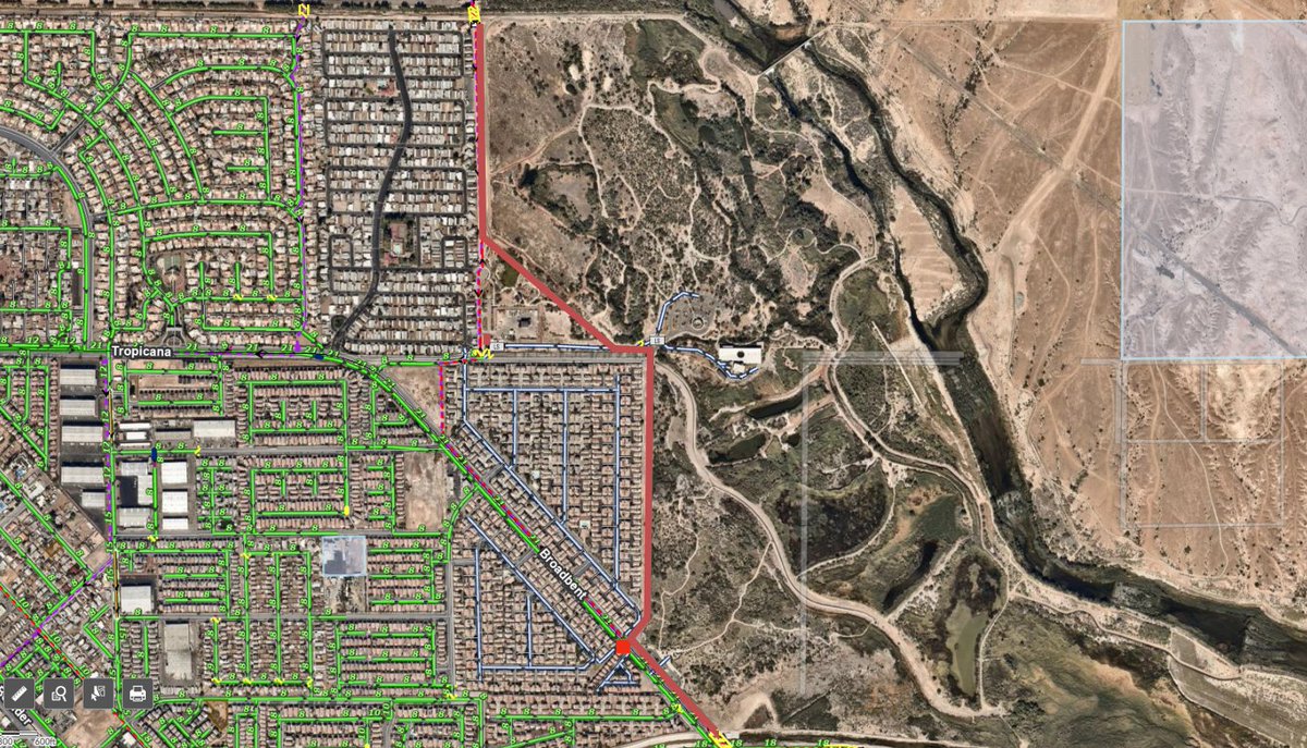 Clark County Water Reclamation District will rehabilitate and install new sewer infrastructure in portions of the Wetlands Park with construction from February to May 2025. Due to this project, there will be future closures of the Duck Creek Trailhead, parking lot, and restrooms.