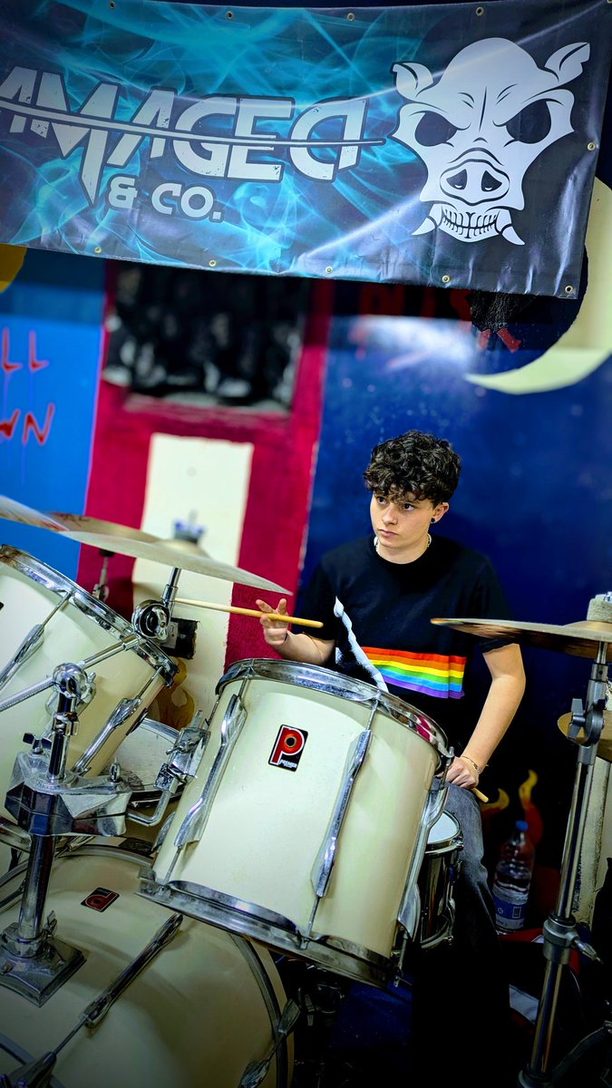 🥁 NEW MEMBER REVEAL 🥁

We are thrilled to announce that Gwen has joined us as our new drummer! 🥳

We were extremely impressed by her talent, energy, and passion which made her the perfect addition to our band.

Join us in giving Gwen a warm welcome to the Damaged &amp; Co. family!