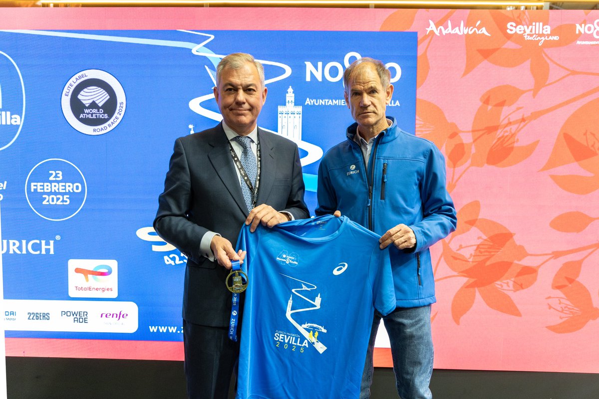 Ayto_Sevilla's tweet photo. ¡Presentamos en #FITUR2025 los grandes eventos deportivos de nuestra ciudad para este año! Como:

🏃🏼‍♂️ @MaratonSevilla
🏓 Torneo A1 Padel
🚣🏻 @RegataSB

#Sevilla es experta en organizar grandes pruebas consolidadas y de importancia, por prestigio, magnitud y número de participantes. https://t.co/OwDLeceTac