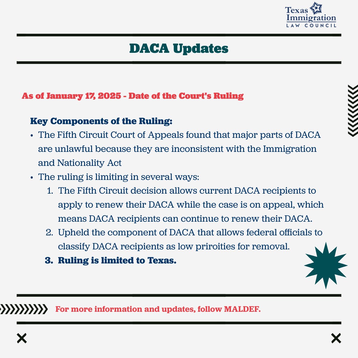 Texas Immigration Law Council tweet media