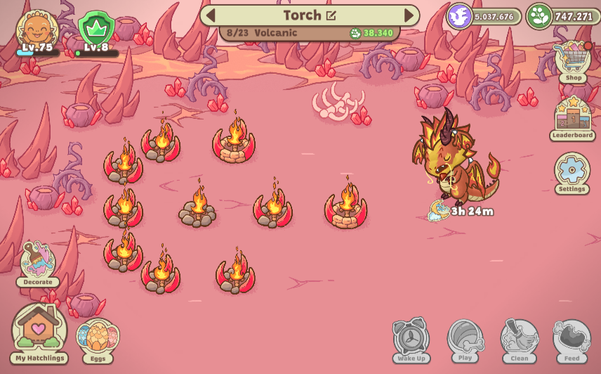 ImCryptoGag's tweet photo. If there are challengers, the torch house is warm; we can accommodate you there. 🥰🥰

#hatchlings #web3 #PlayToEarn https://t.co/WJxyD6tHja