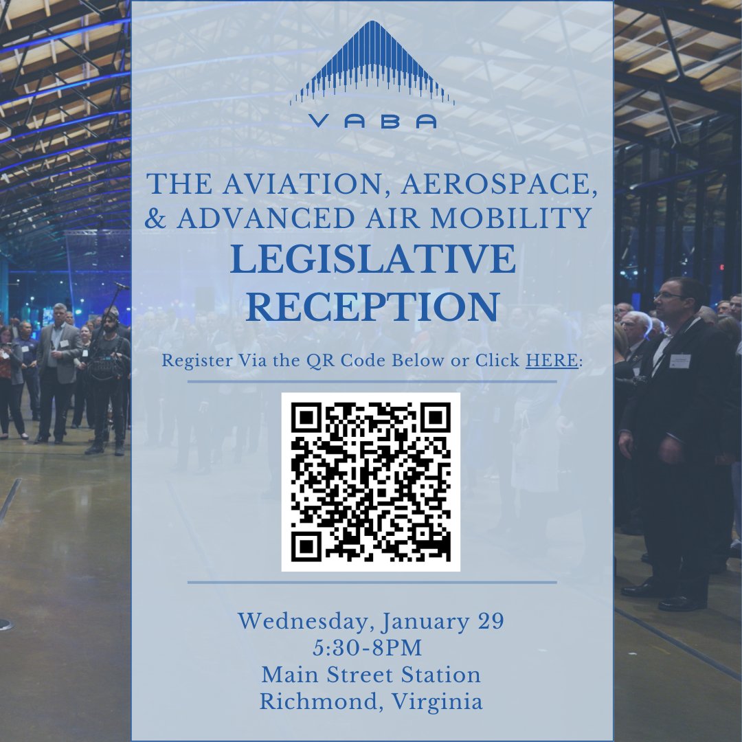 🎉 Big News! 📷 Gov. Youngkin will join us as a keynote speaker at the 2025 Aviation, Aerospace, &amp; Advanced Air Mobility Legislative Reception! 📷📷 Get your ticket now: ……alegislativereception.wildapricot.org/event-5834676#… #Youngkin #ThankYouSponsors