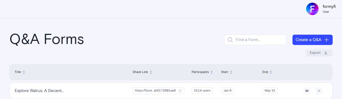 Over 3,000 FormyFi users have already explored <a href="/WalrusProtocol/">Walrus 🦭/acc</a>, learned about its decentralized storage solution, and completed the quiz! 

Missed out? Stay tuned—more interactive learning adventures are on the way! 

👉 formyfi.io/form/2d0d7fdb-…