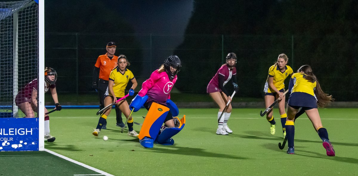 Tough EHA Tier 1 game for the <a href="/CranleighHockey/">Cranleigh Hockey</a> 1st XI v St George's Weybridge. This is our goal in the 3-1 loss